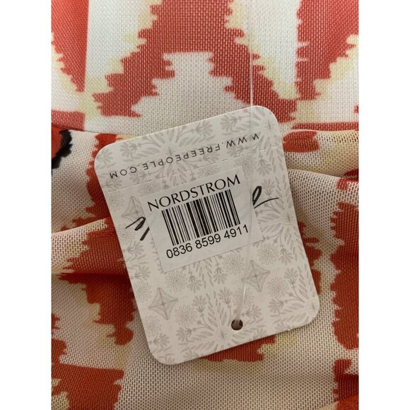 Nordstrom Geometric Print Ruched Skirt Medium - Picture 6 of 7